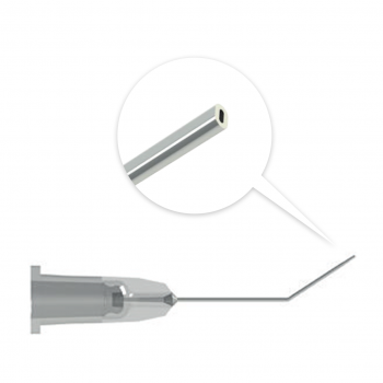 Канюля для гидродиссекции изогнутая 27G x 7/8" - АКСИС